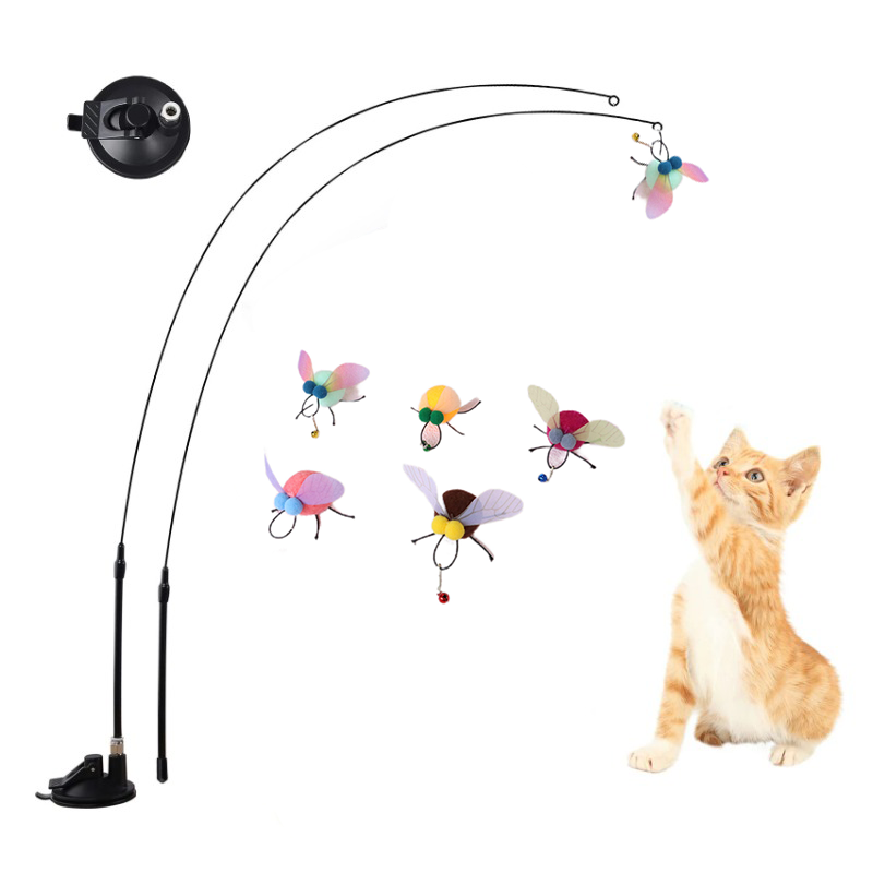 Catnip Toys - Cat Simulation Insect Interactive Cat Teaser