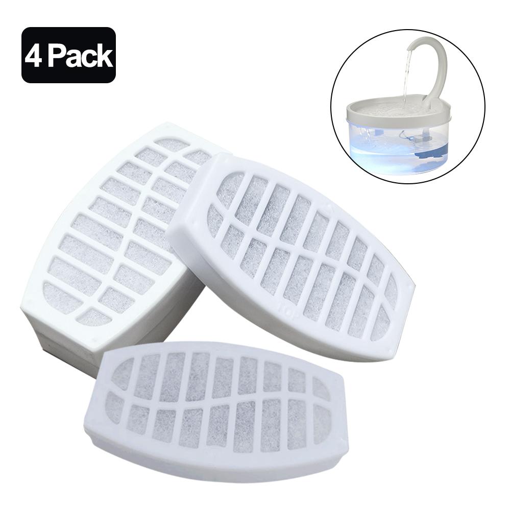 Cat Water Fountain Filter - 1/4pc Replaced Activated Carbon Filter For