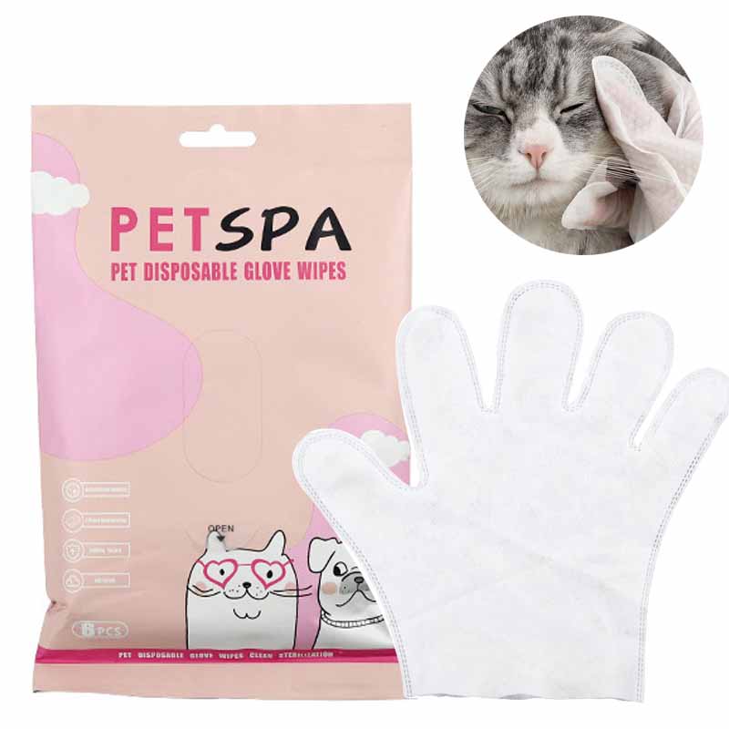 6pcs Pet Disposable Gloves Cat - Pet Ear Cleaner 评论和价格