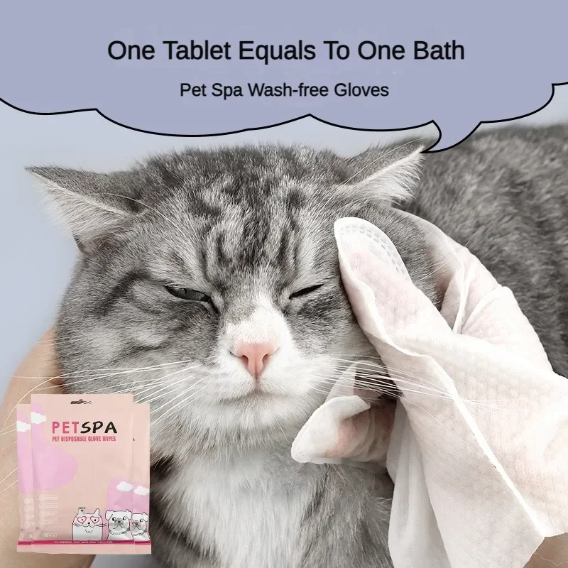 6pcs Pet Disposable Gloves Cat - Pet Ear Cleaner 评论和价格