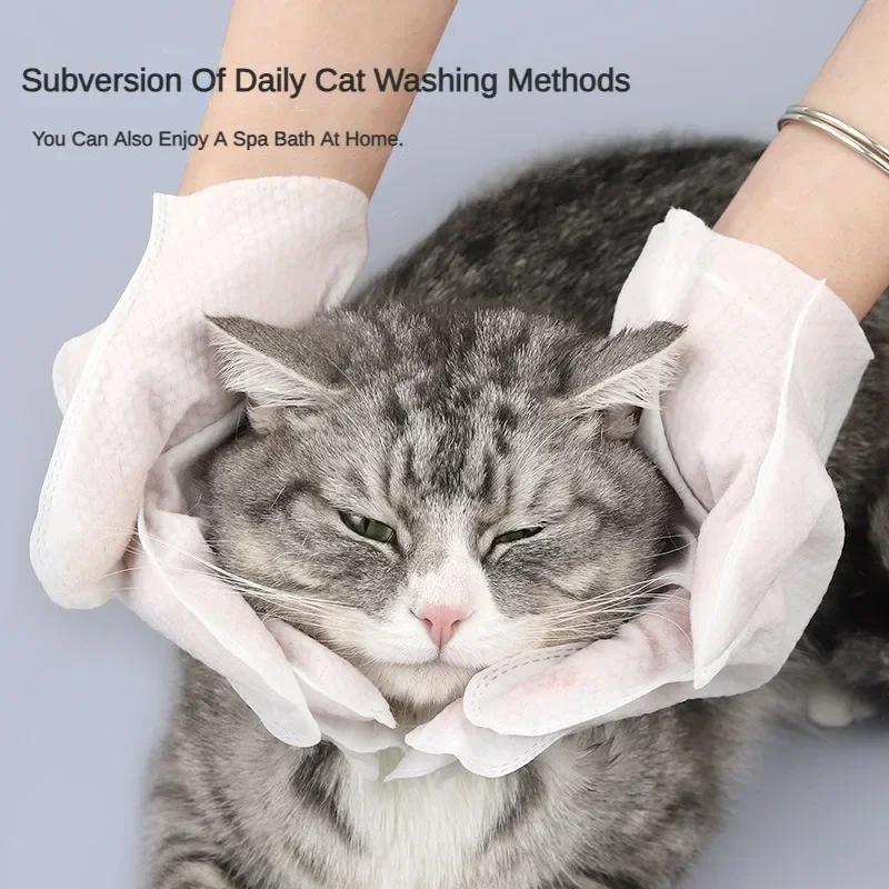 6pcs Pet Disposable Gloves Cat - Pet Ear Cleaner 评论和价格