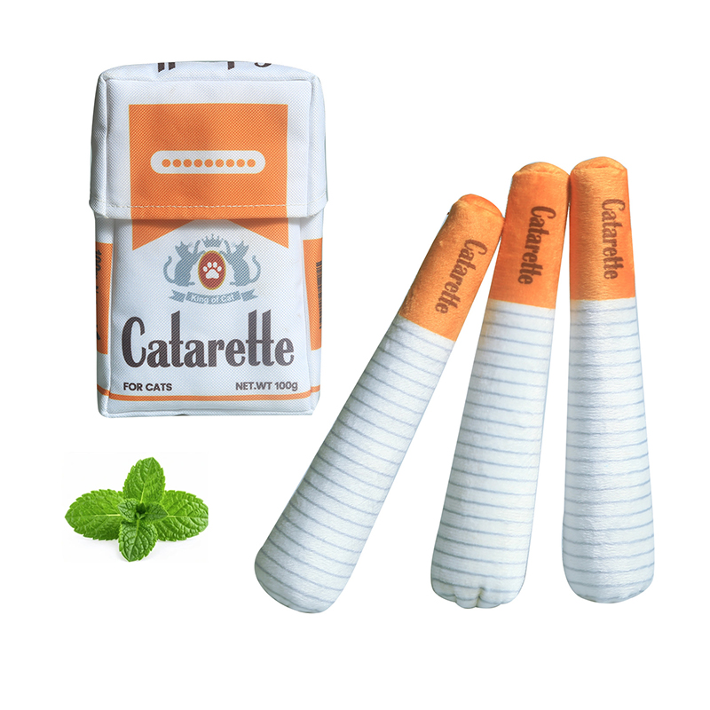 New Catnip Cigarette Cat Tease - Catnip Toys 评论和价格