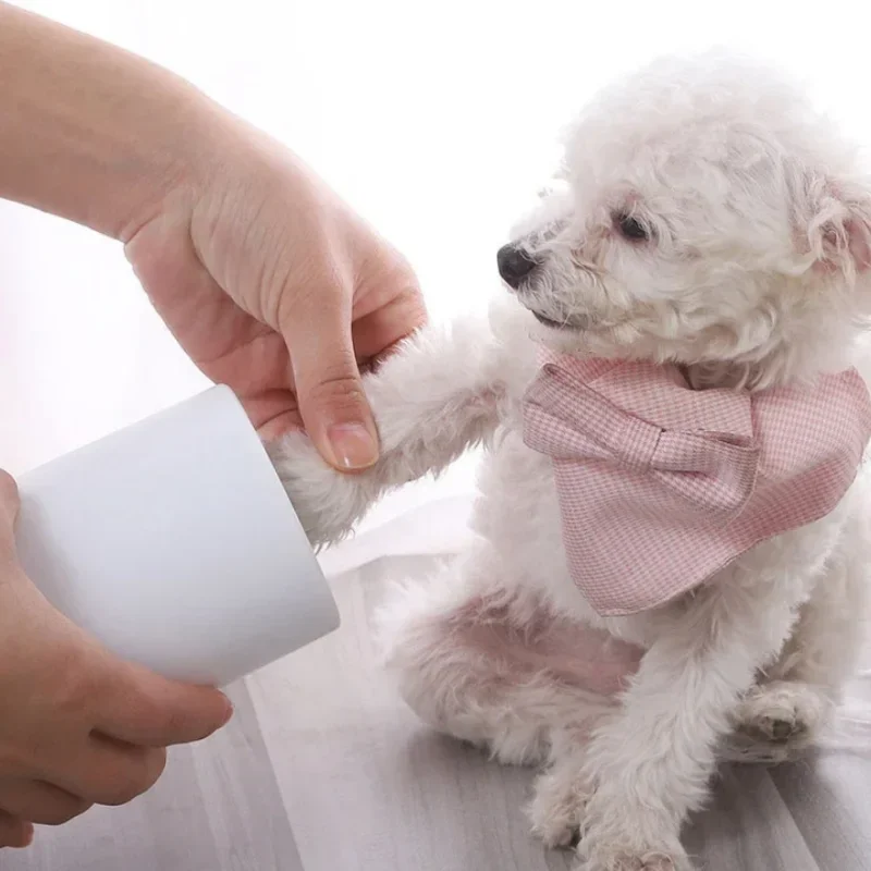 Automatic Pet Foot Washer Cup  - Dog Paw Cleaner 评论和价格
