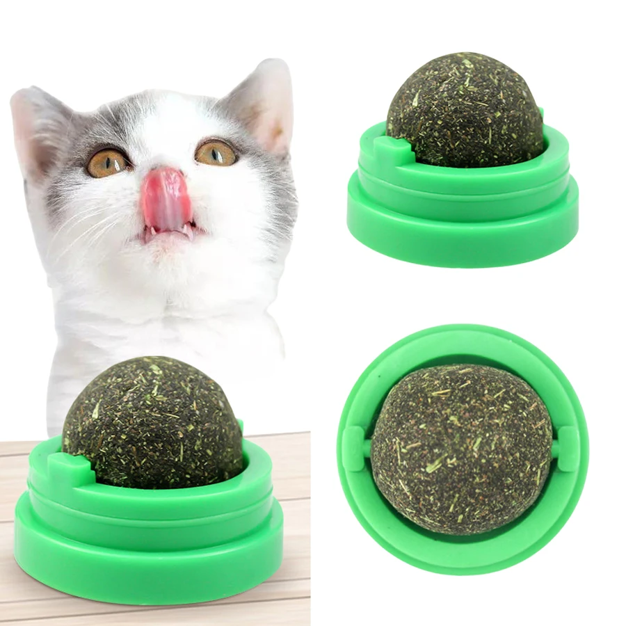 Spinning Catnip Mint Ball for  - Catnip Toys 评论和价格