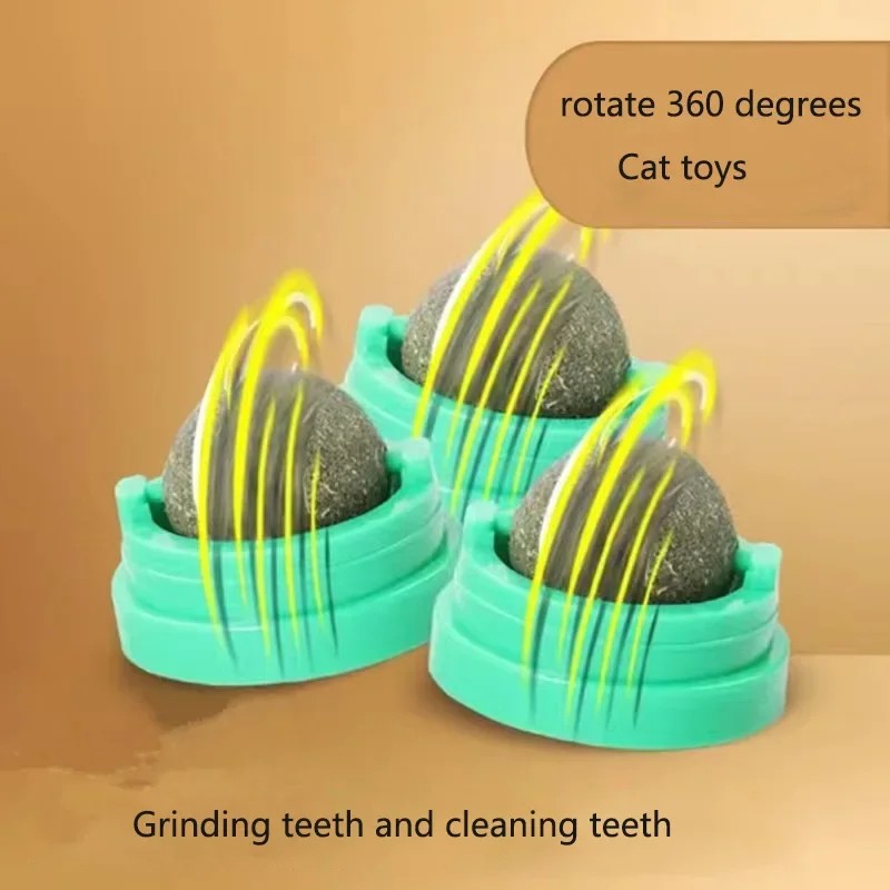 Mint Ball Cat Teeth Cleaning T - Catnip Toys 评论和价格