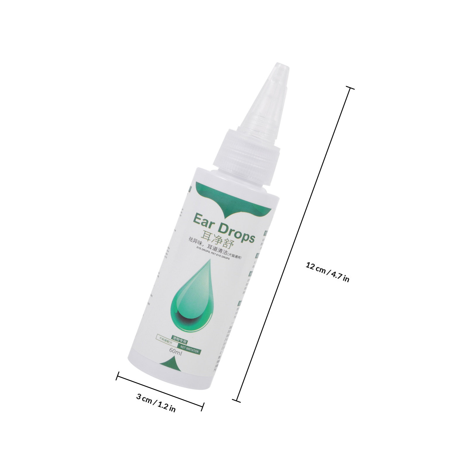 2 Bottles Dog Ear Drops Univer - Pet Ear Cleaner 评论和价格