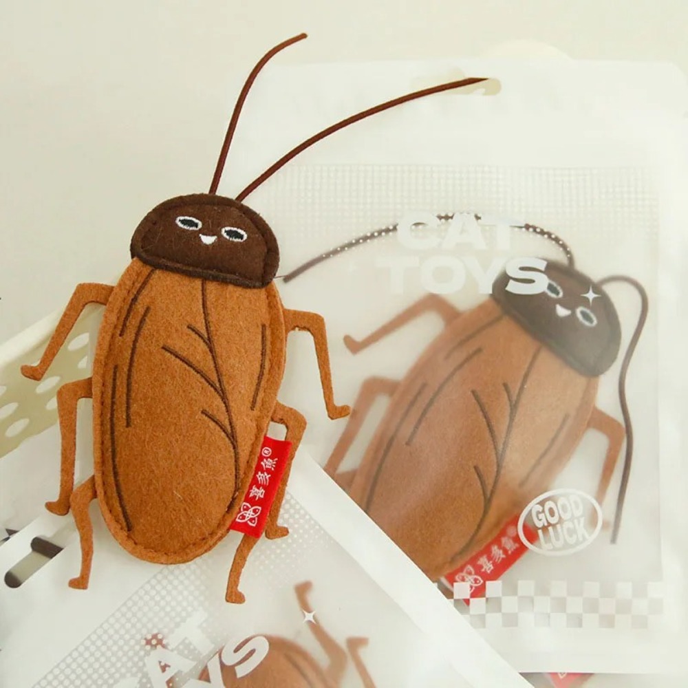 Simulation Insect Shape Cockro - Catnip Toys 评论和价格