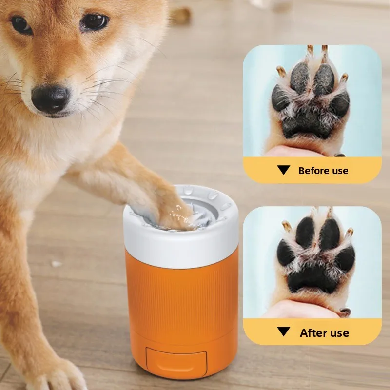 Semi Automatic Pet Paw Cleaner - Dog Paw Cleaner 评论和价格