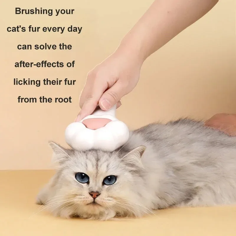 Cute Cat Paw Grooming Brush Pe - Dog Paw Cleaner 评论和价格
