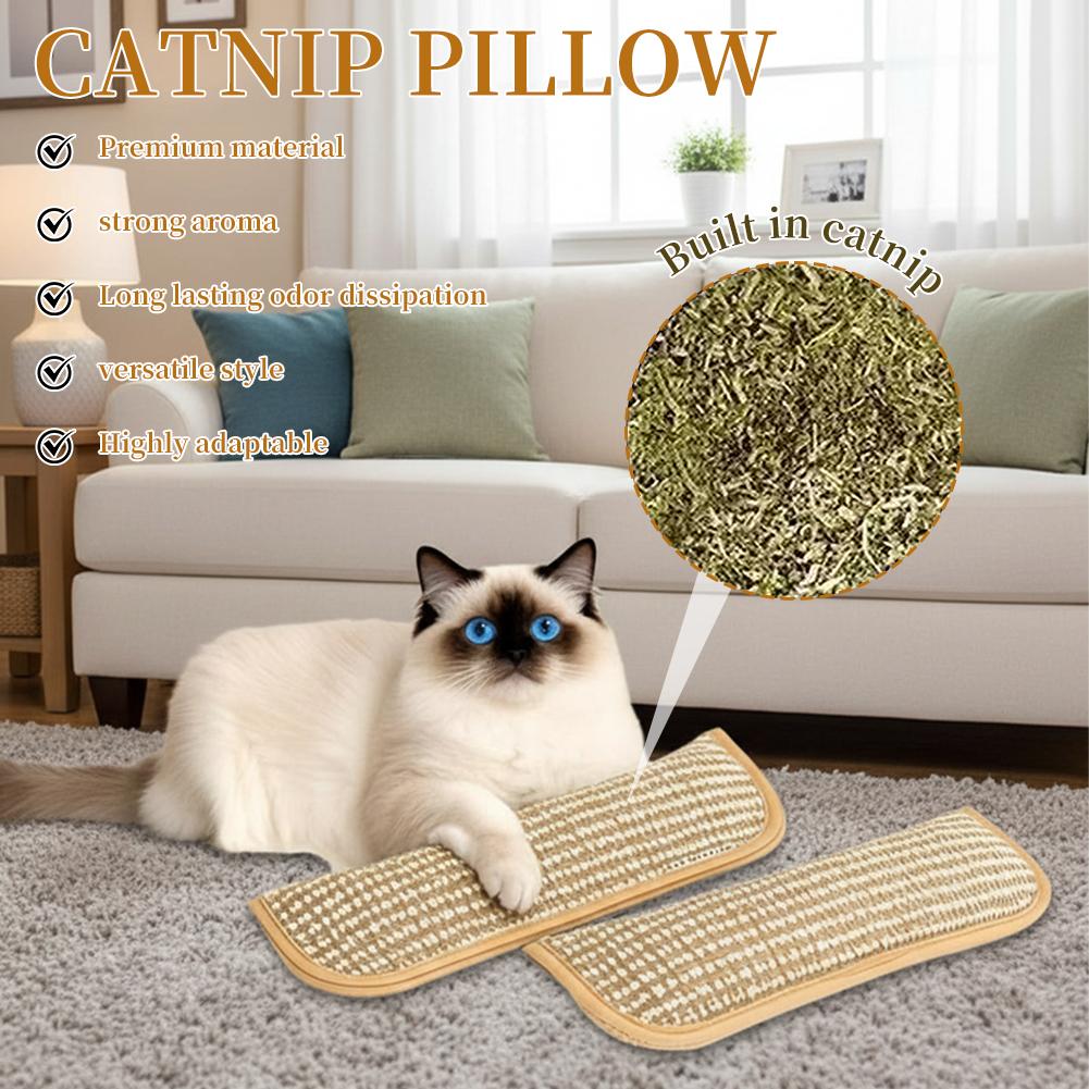 Catnip Pillow Cat Interactive  - Catnip Toys 评论和价格